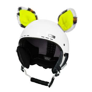 Orecchie a caschetto Cat giallo neon