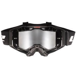 Occhiali da motocross LS2 Aura PRO nero iridium plexi