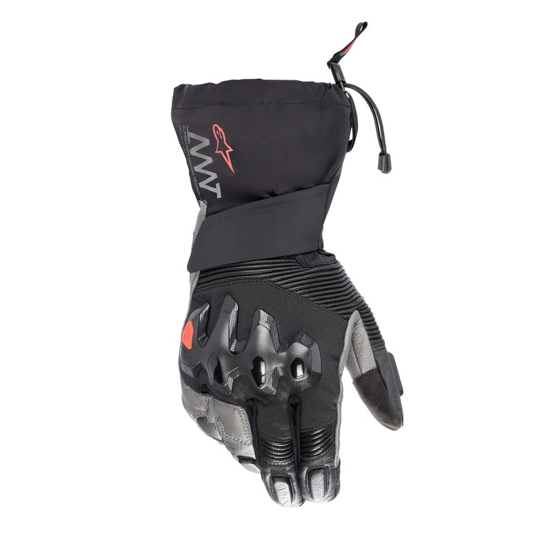 Guanti da moto Alpinestars AMT-10 DRYSTAR XF nero-rosso-grigio