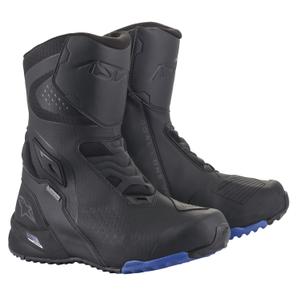 Stivali da moto Alpinestars RT-8 GORE-TEX neri e blu