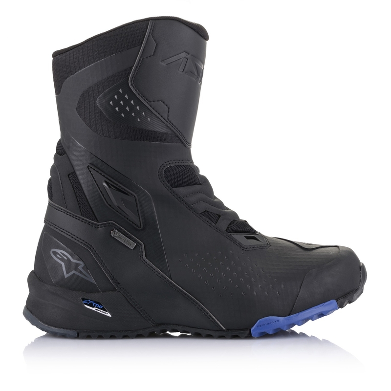 Stivali da moto Alpinestars RT-8 GORE-TEX neri e blu