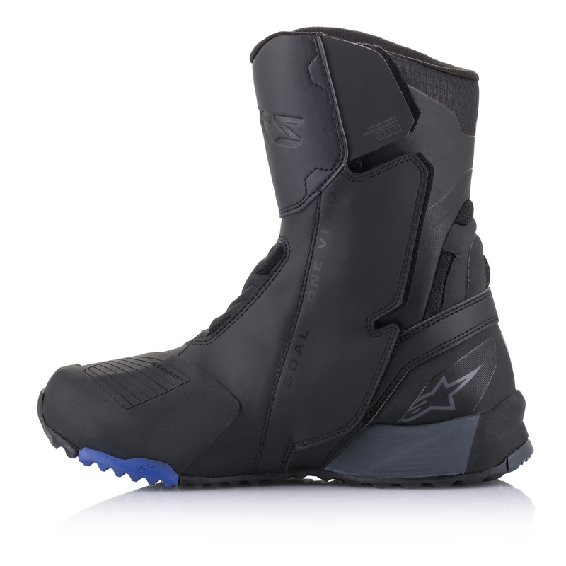 Stivali da moto Alpinestars RT-8 GORE-TEX neri e blu