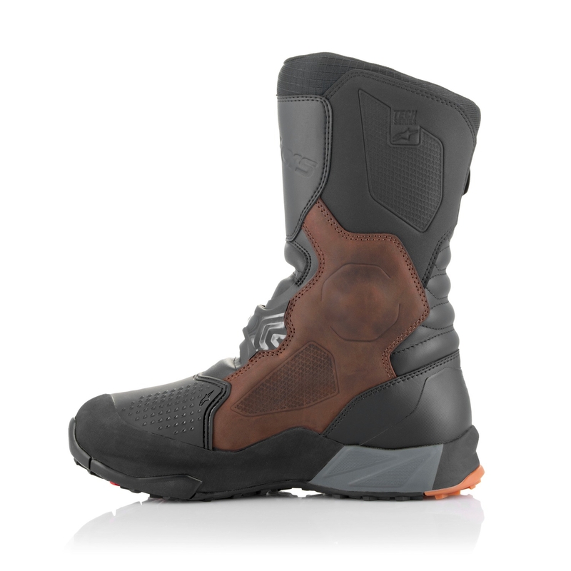 Stivali da moto Alpinestars XT-8 GORE-TEX neri e marroni