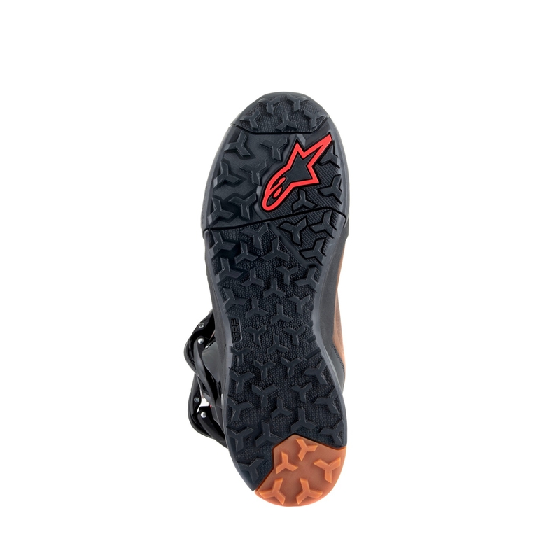 Stivali da moto Alpinestars XT-8 GORE-TEX neri e marroni