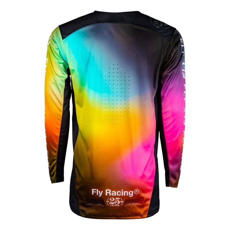 Maglia motocross FLY Racing Lite Le Legacy rosa-blu
