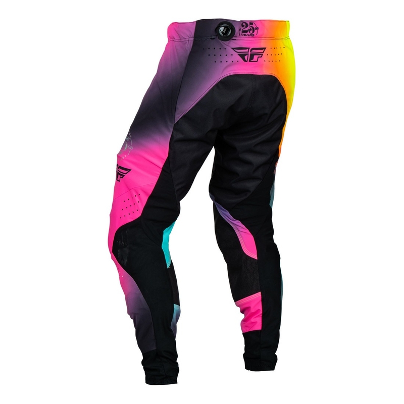 Pantaloni motocross FLY Racing Lite Le Legacy rosa-blu-nero