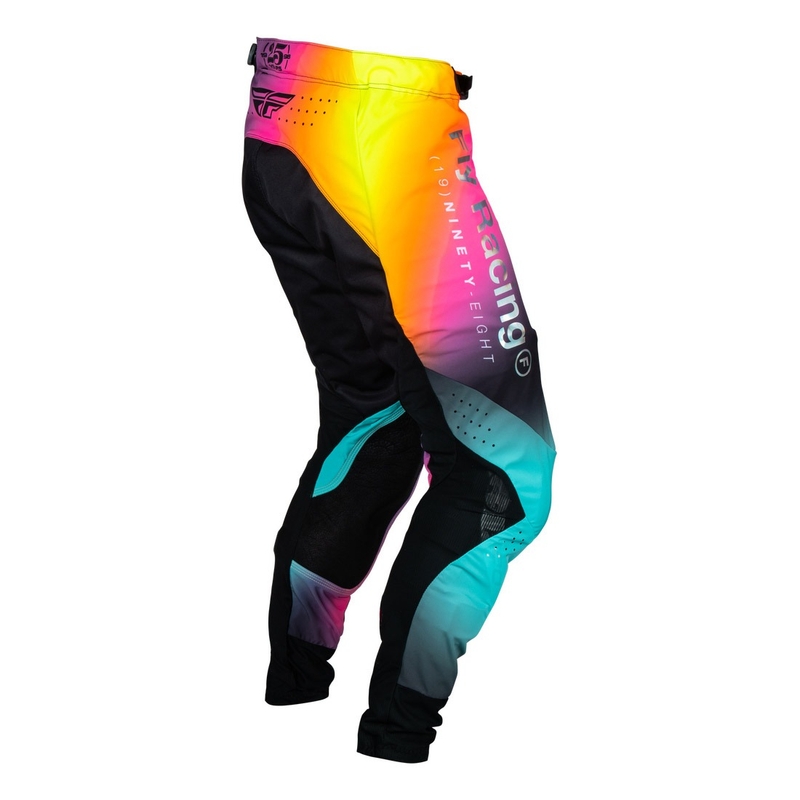 Pantaloni motocross FLY Racing Lite Le Legacy rosa-blu-nero