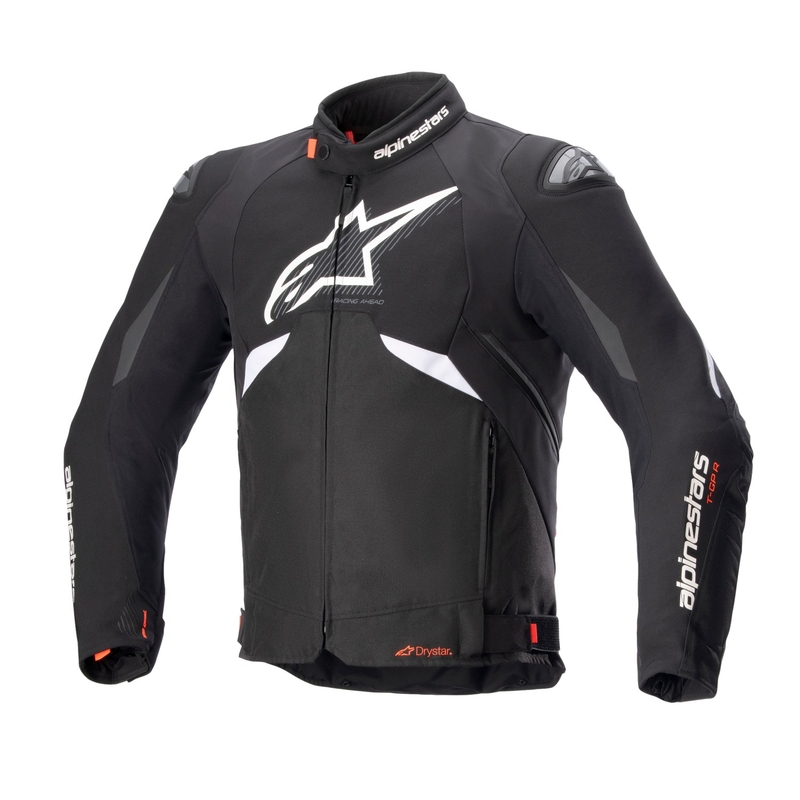 Alpinestars T-GP R 3 DRYSTAR giacca da moto bianca e nera