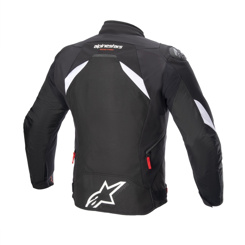 Alpinestars T-GP R 3 DRYSTAR giacca da moto bianca e nera