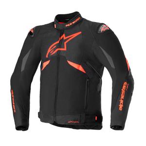 Giacca da moto Alpinestars T-GP R 3 DRYSTAR nero-rosso-fluo-bianco