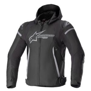 Alpinestars Zaca Giacca moto impermeabile nero-grigio scuro