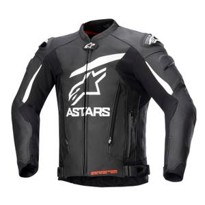 Giacca da moto Alpinestars GP PLUS 4 bianca e nera