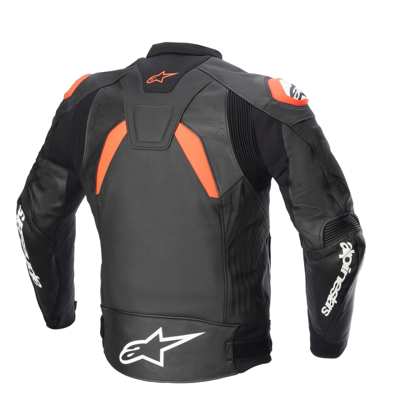Giacca da moto Alpinestars GP PLUS 4 nero-rosso-fluo-bianco