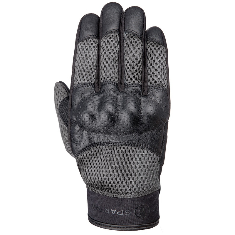 Guanti da moto Oxford Spartan Air nero-grigio