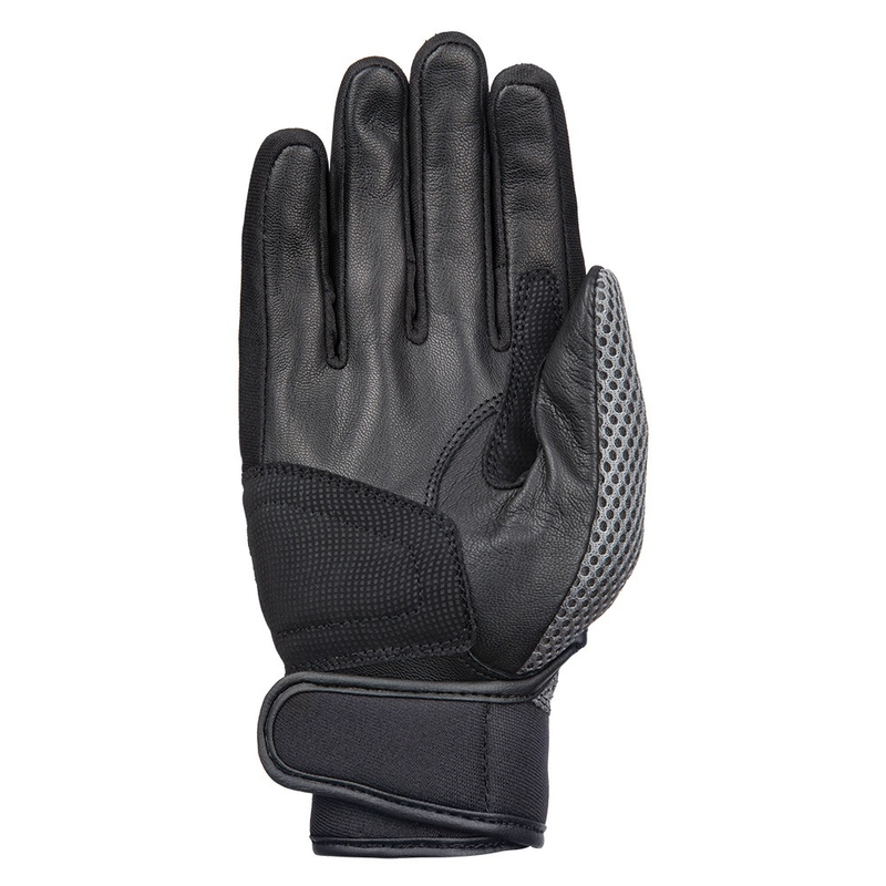 Guanti da moto Oxford Spartan Air nero-grigio