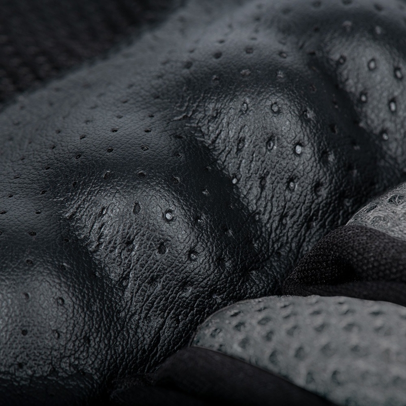 Guanti da moto Oxford Spartan Air nero-grigio