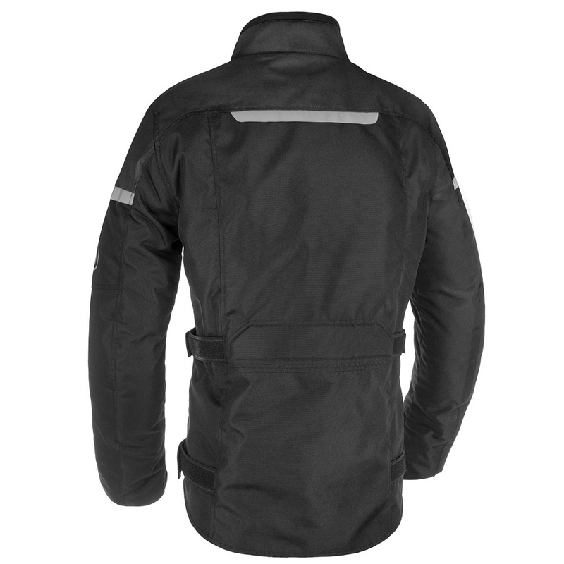 Giacca da moto Oxford Spartan Long WP nera