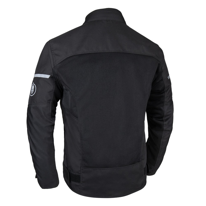 Giacca da moto Oxford Spartan Air nera