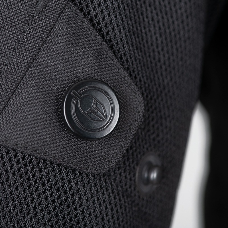 Giacca da moto Oxford Spartan Air nera