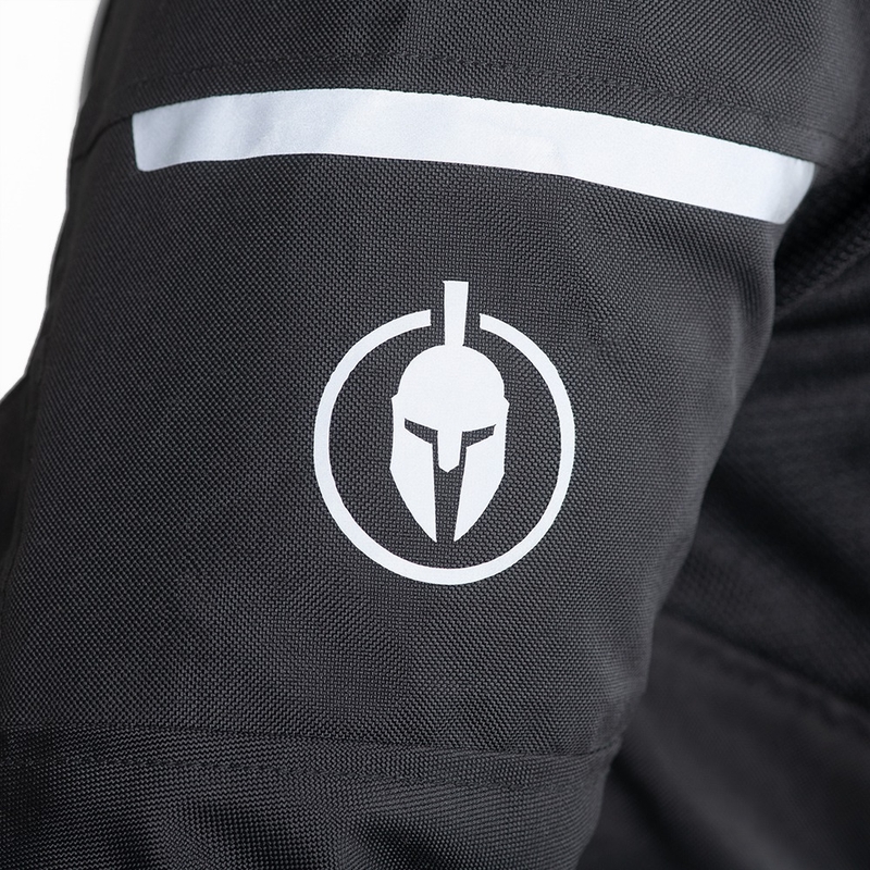 Giacca da moto Oxford Spartan Air nera