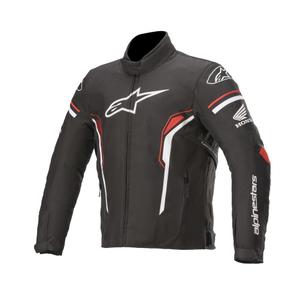 Alpinestars T-SP-1 Giacca moto Honda impermeabile nera, rossa e bianca