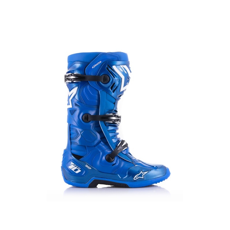 Stivali da moto Alpinestars Tech 10 blu-nero-bianco