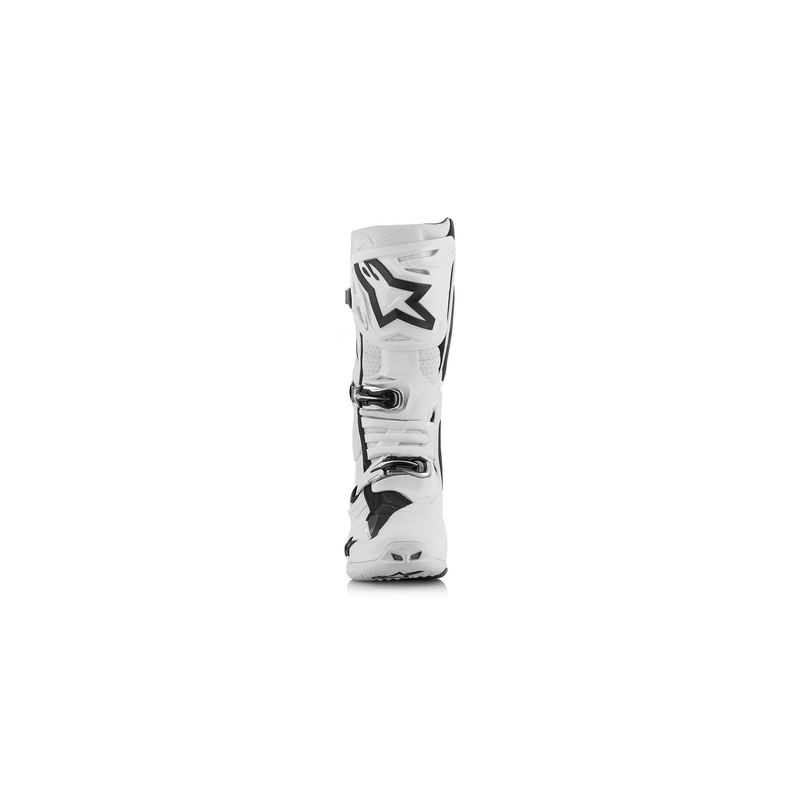 Stivali moto Alpinestars Tech 10 Supervented Bianco traforato