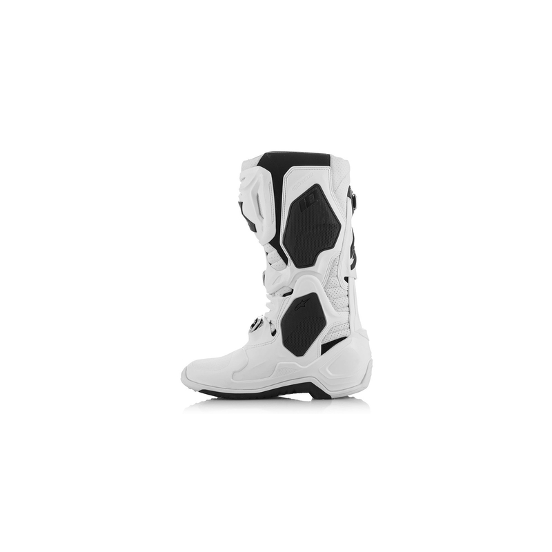Stivali moto Alpinestars Tech 10 Supervented Bianco traforato
