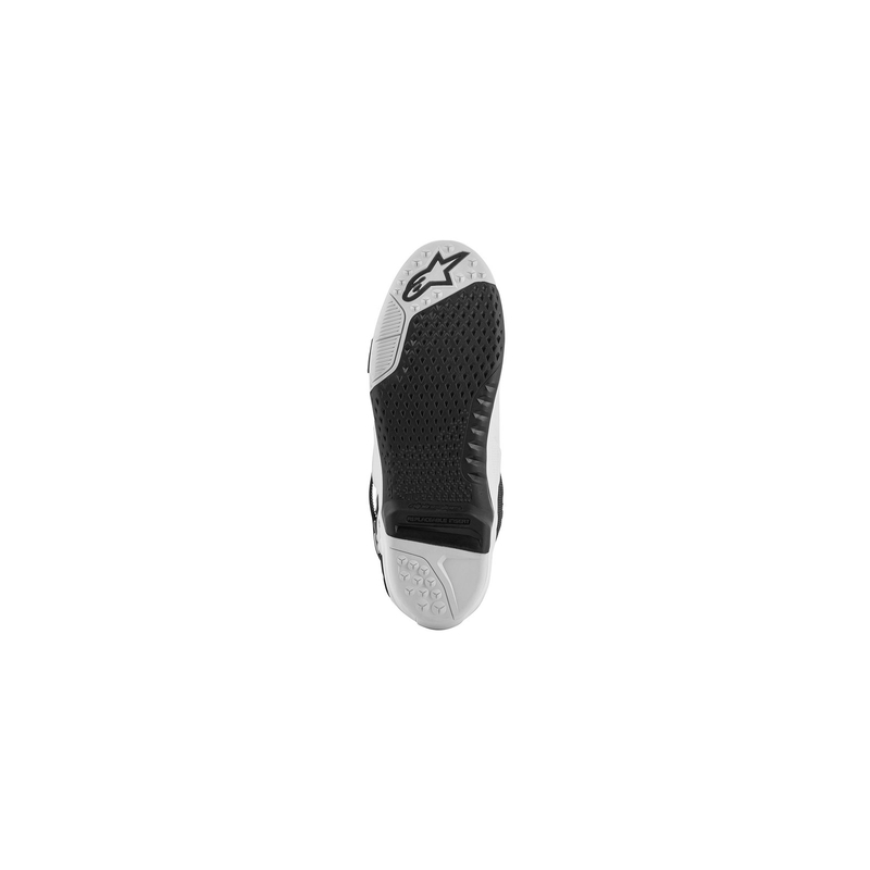 Stivali moto Alpinestars Tech 10 Supervented Bianco traforato