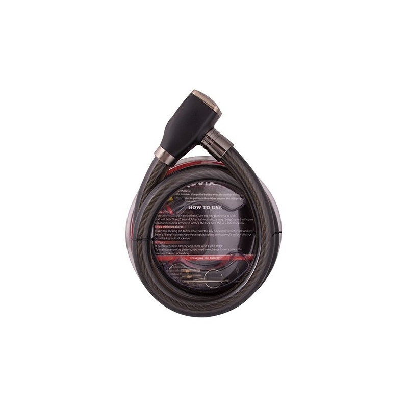 Serratura a cavo con allarme KOVIX KWL24-110