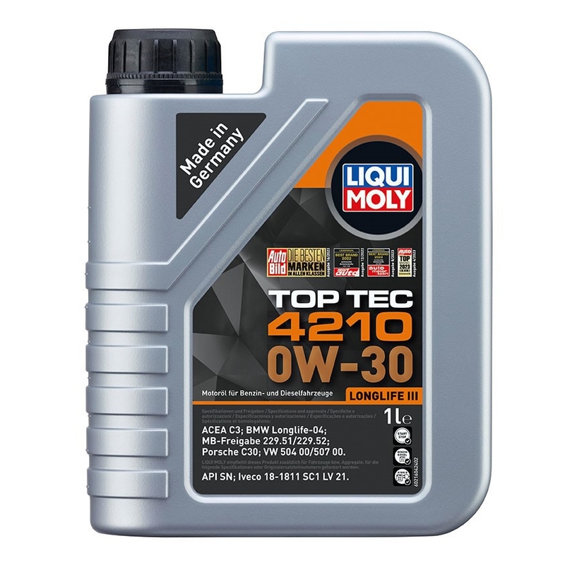 LIQUI MOLY Top Tec 4210 0W-30 Olio motore sintetico 1 l