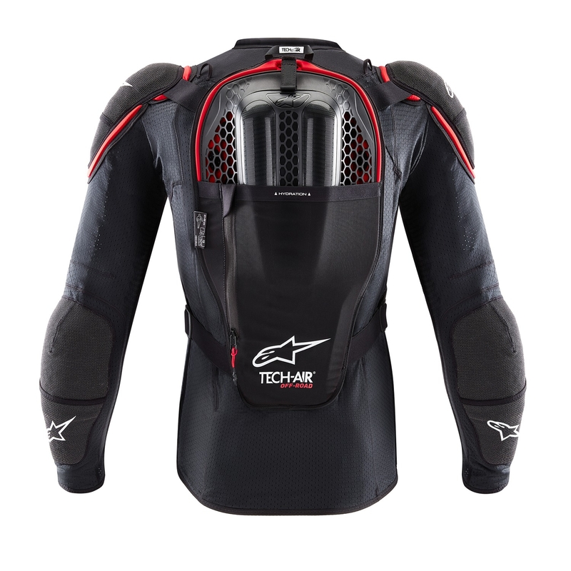 Gilet airbag Alpinestars TECH-AIR®OFF-ROAD sistema nero-rosso