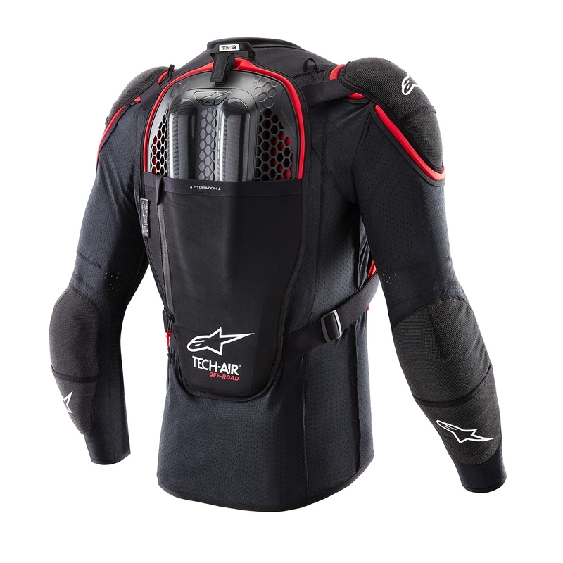 Gilet airbag Alpinestars TECH-AIR®OFF-ROAD sistema nero-rosso