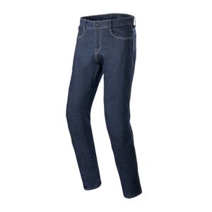 Alpinestars Radon, jeans da moto in denim dal taglio rilassato, lavato blu
