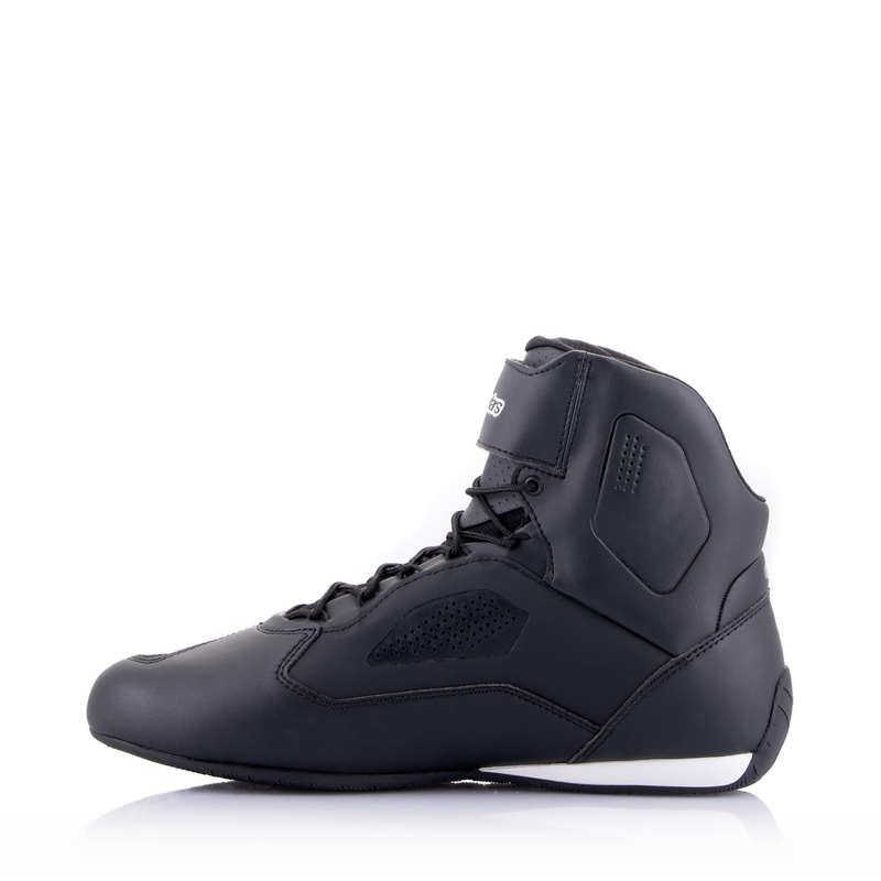 Stivali da moto Alpinestars Faster-3 Rideknit nero e grigio