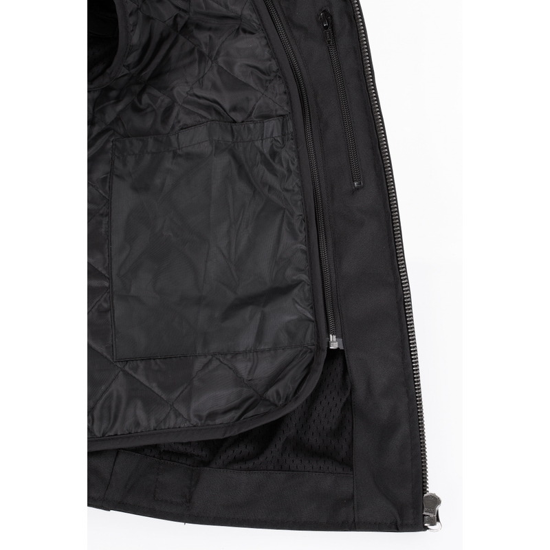 Giacca da moto RSA Daytona nero opaco - qualità II Saldi - II. qualità