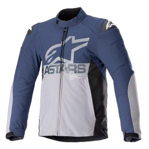 Alpinestars SMX Giacca moto impermeabile blu scuro-grigio