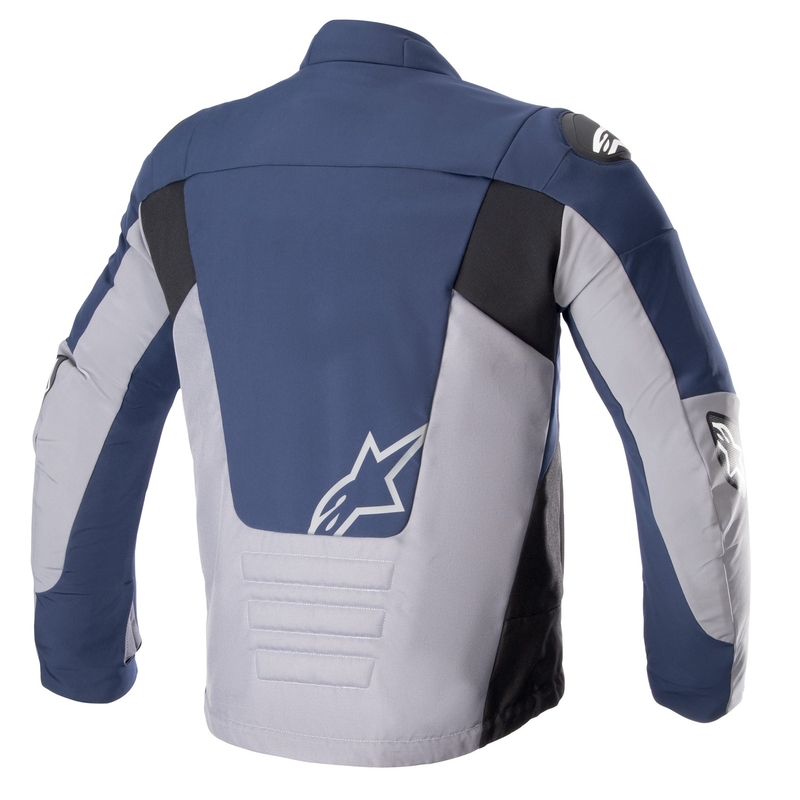 Alpinestars SMX Giacca moto impermeabile blu scuro-grigio