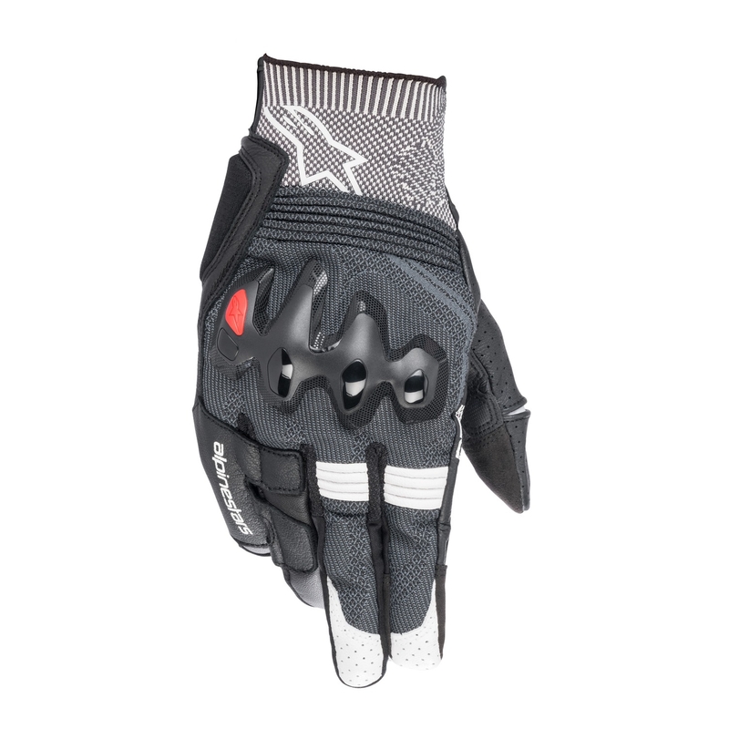 Guanti da moto Alpinestars Morph Sport nero, bianco e grigio