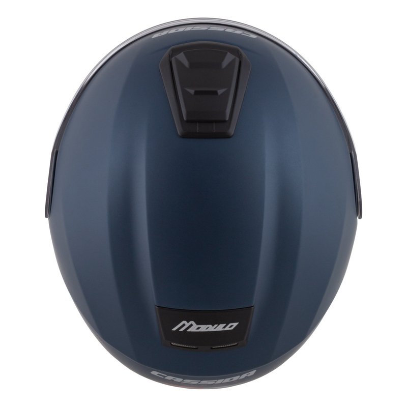 Cassida Modulo 2.1 Compass casco moto ribaltabile blu opaco rosso perla