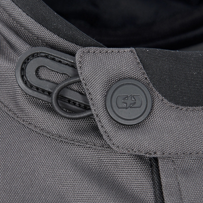 Giacca da moto Oxford Montreal 4.0 DRY2DRY™ nero-grigio-giallo fluo