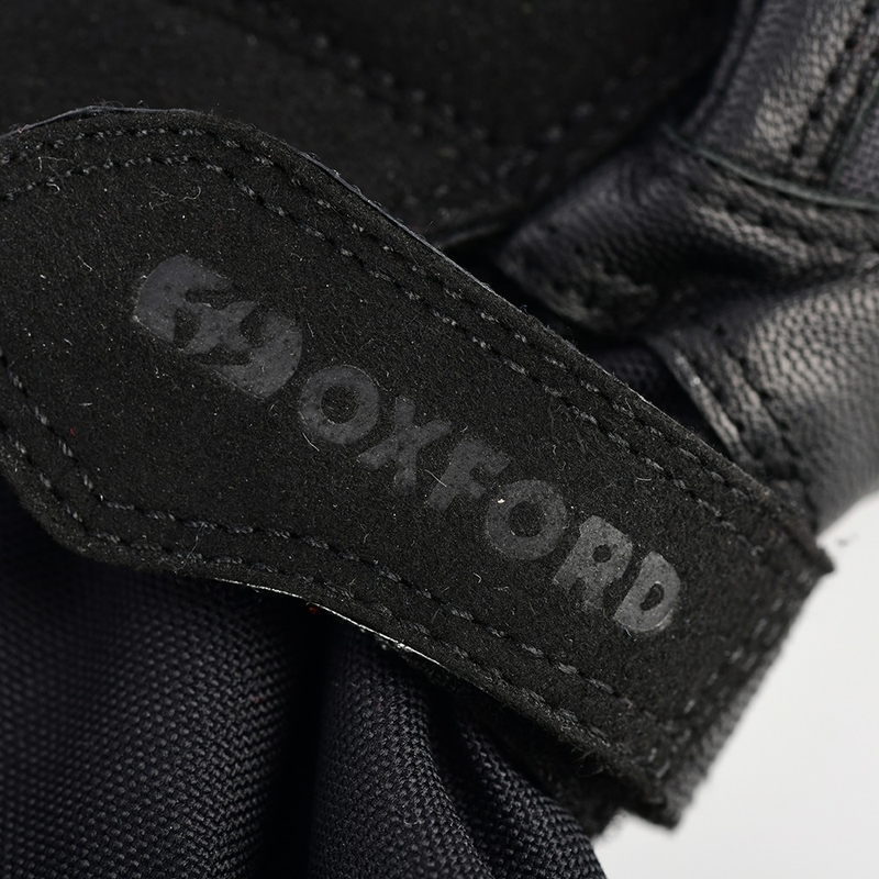 Guanti da moto Oxford Montreal 4.0 DRY2DRY™ nero-grigio-giallo fluo