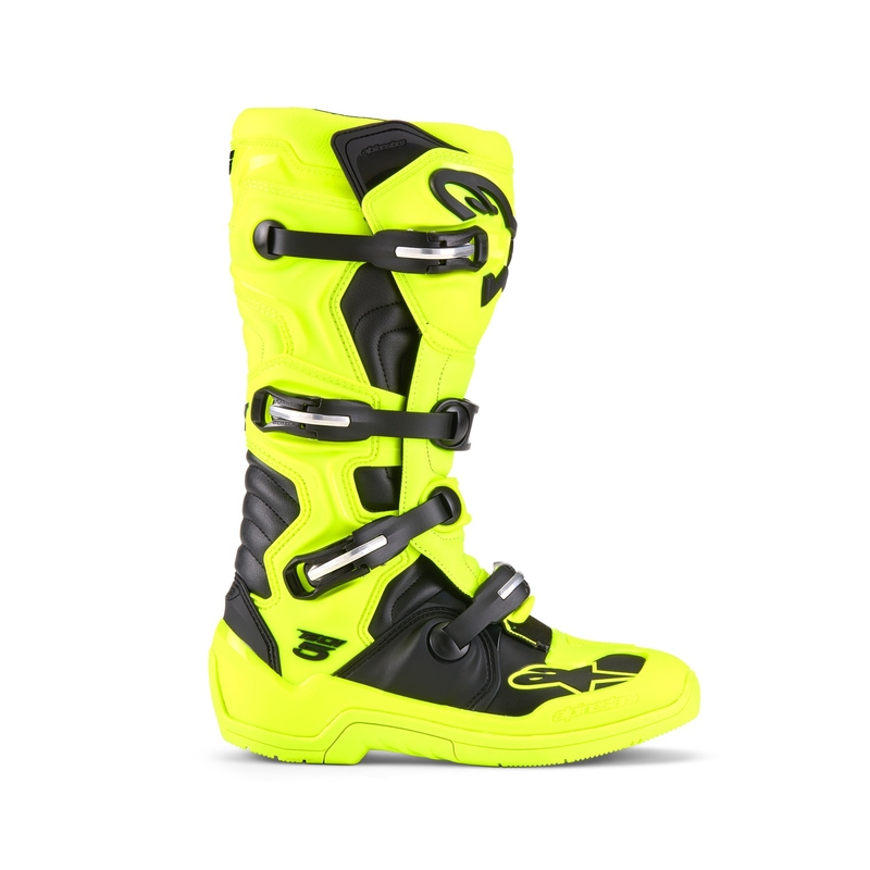 Stivali da moto Alpinestars Tech 5 giallo fluo-nero