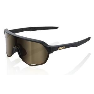 Occhiali da sole 100% USA S2 in vetro oro