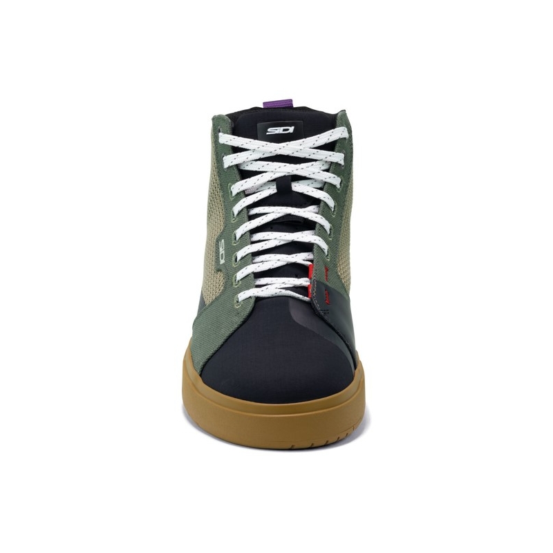 SIDI ARX Air stivali da moto verde-nero-marrone