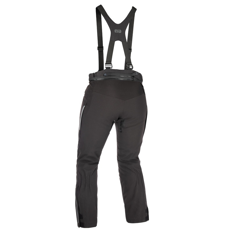 Pantaloni moto Oxford Advanced Hinterland DRY2DRY™ neri accorciati