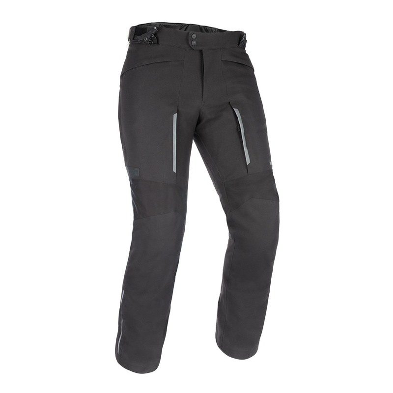 Pantaloni moto Oxford Advanced Hinterland DRY2DRY™ neri accorciati