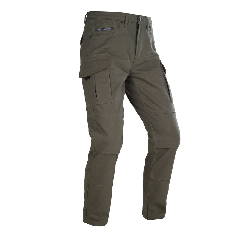 Pantaloni da moto Oxford Original Approved Cargo AA cachi