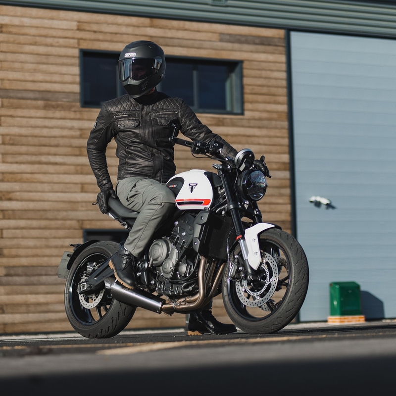 Pantaloni da moto Oxford Original Approved Cargo AA cachi