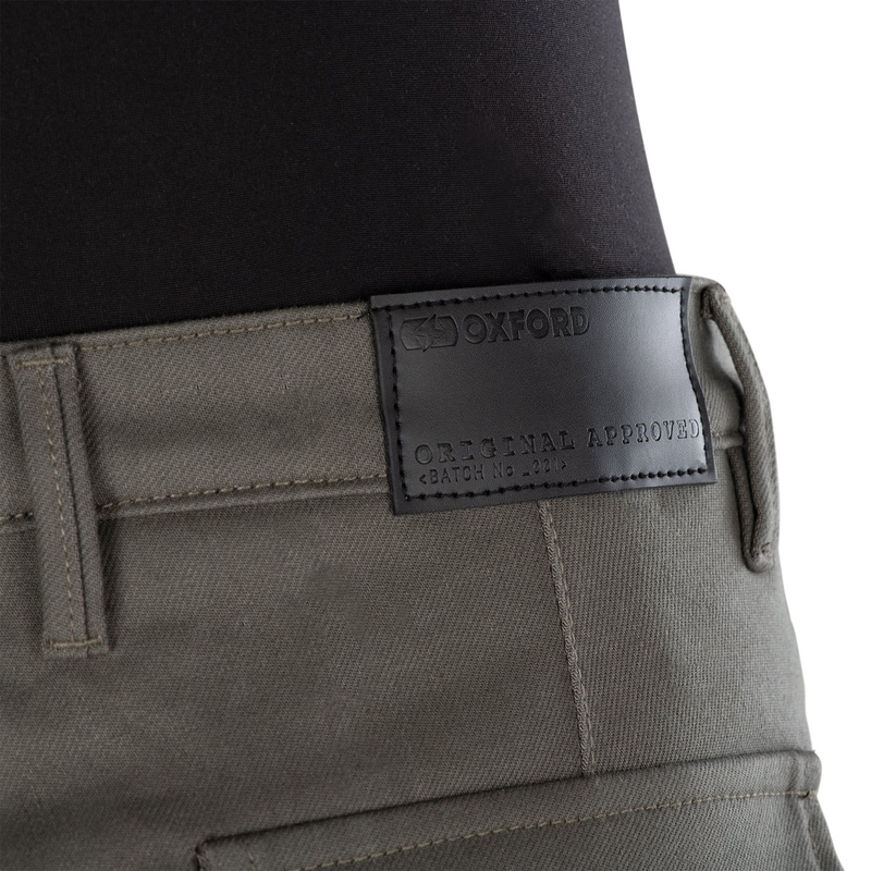 Pantaloni da moto Oxford Original Approved Cargo AA cachi